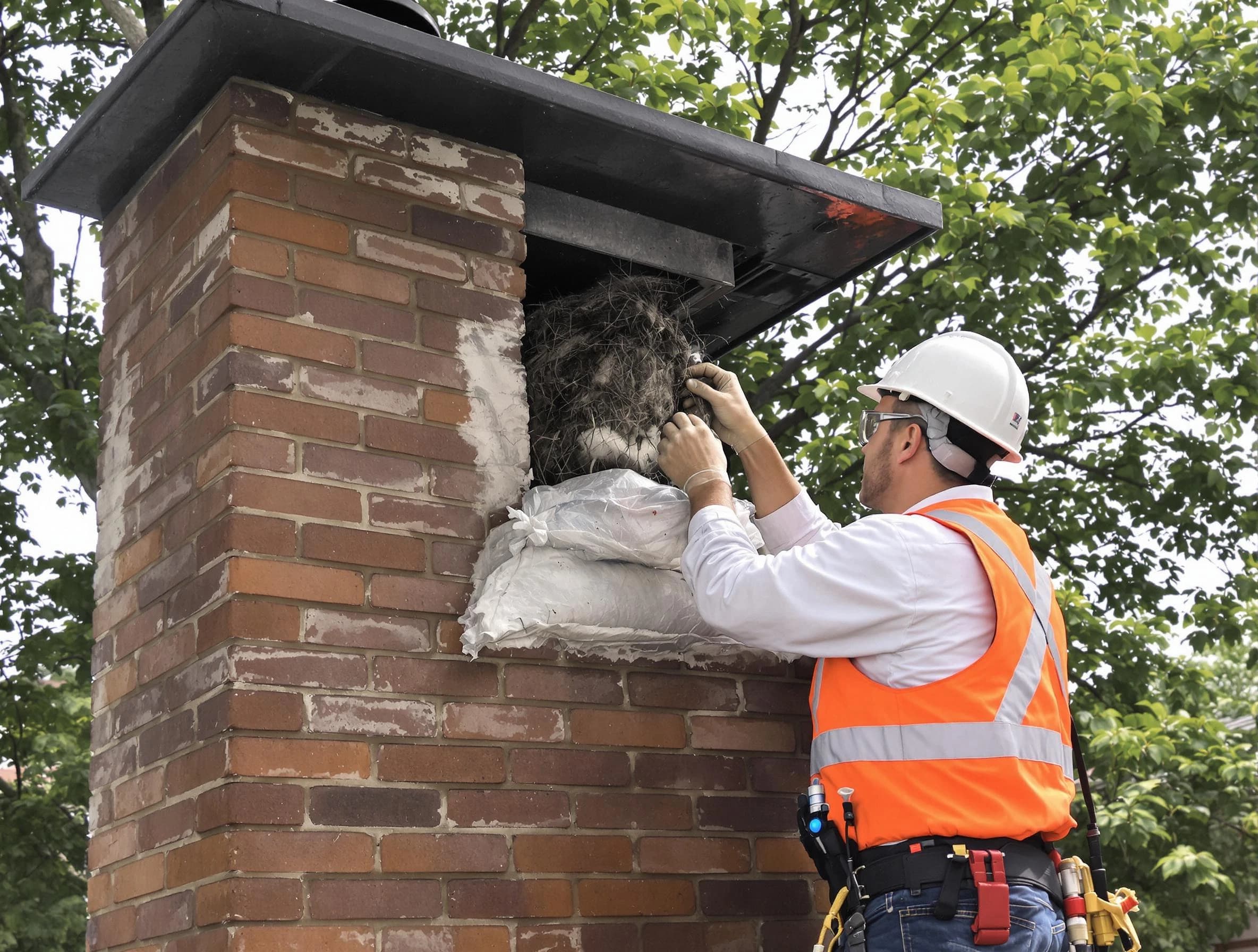 Humane removal of debris and animals by Broomfield Chimney Sweep in Broomfield, CO