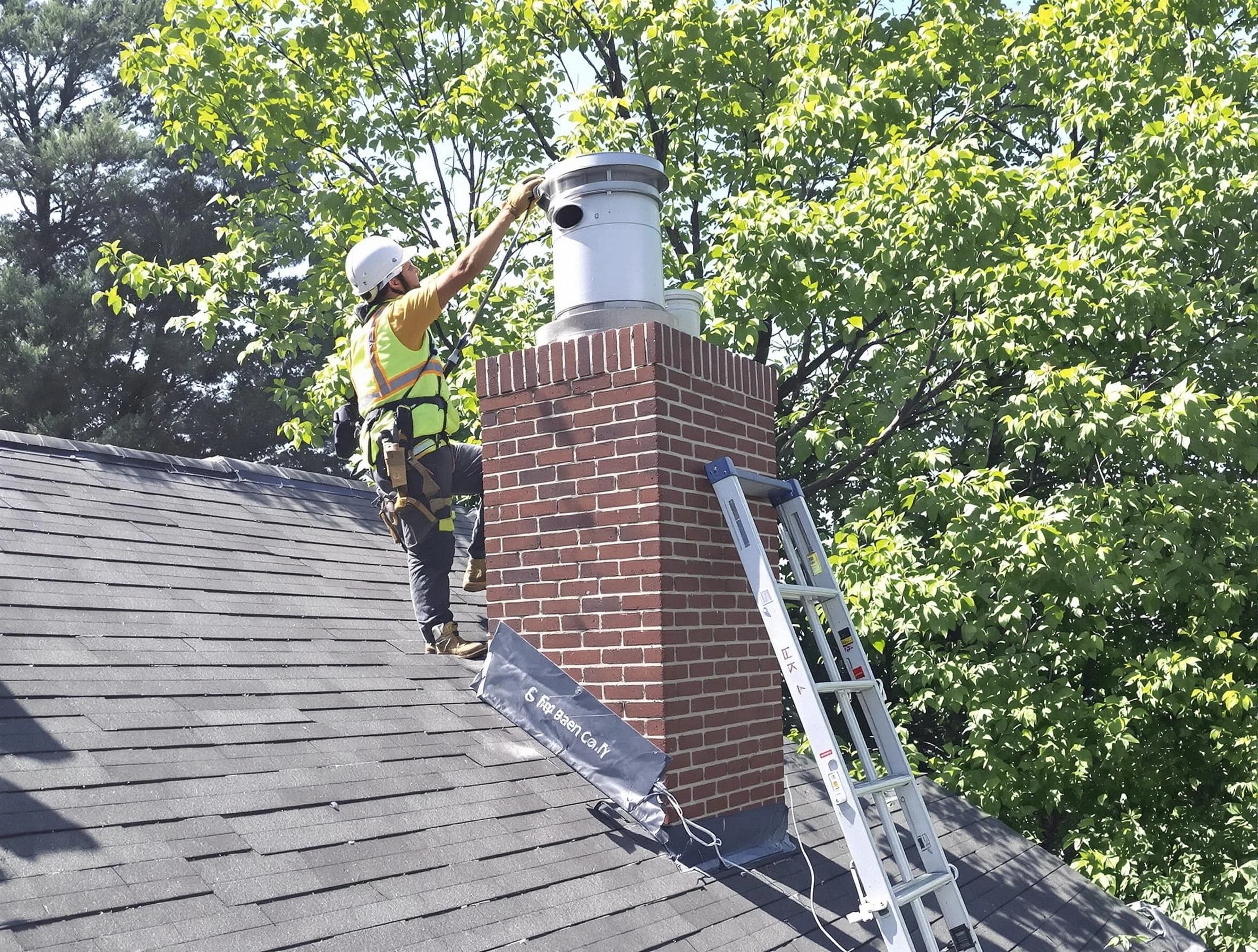 Chimney liner inspection by Broomfield Chimney Sweep in Broomfield, CO