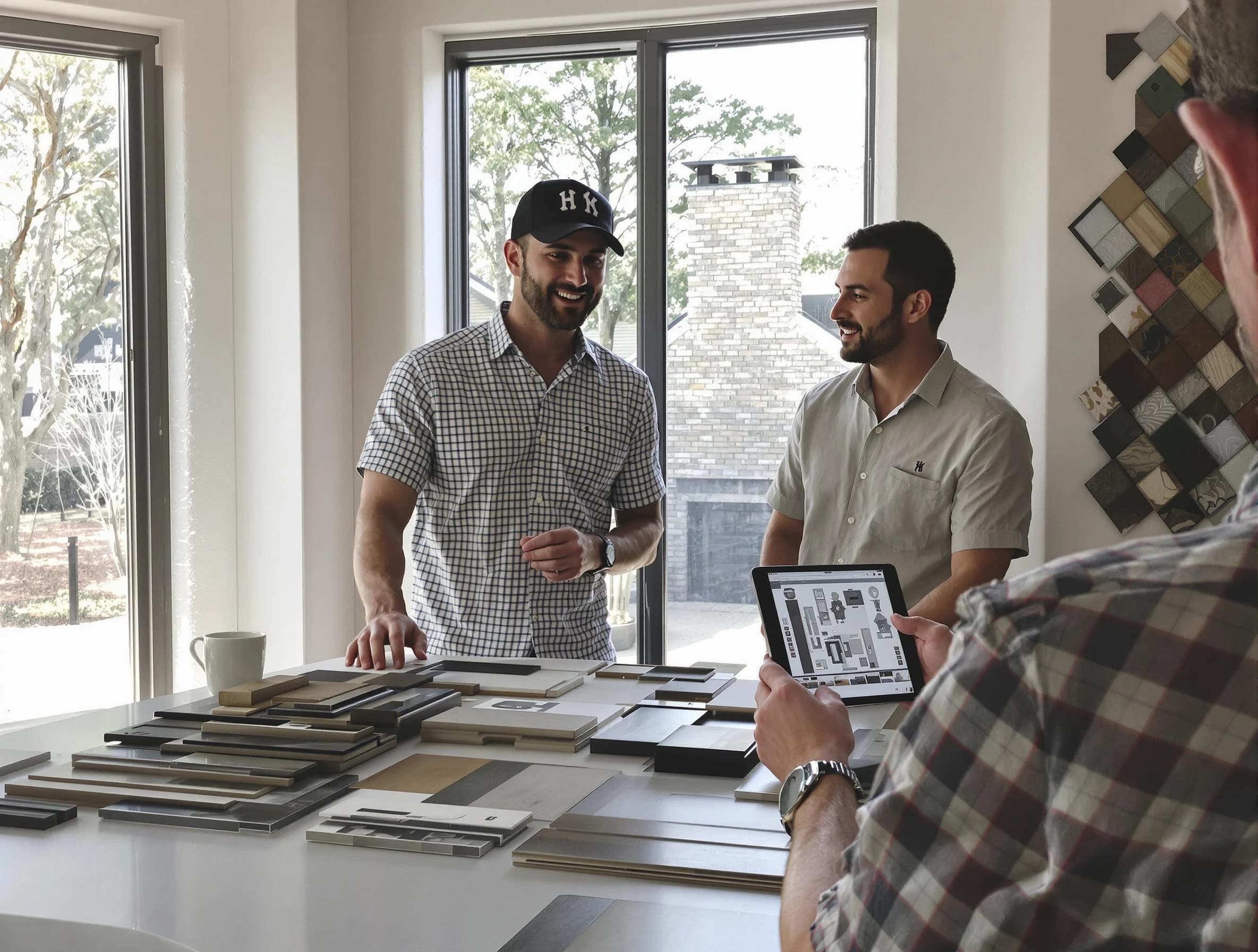 Broomfield Chimney Sweep remodeling a chimney and fireplace in Broomfield, CO