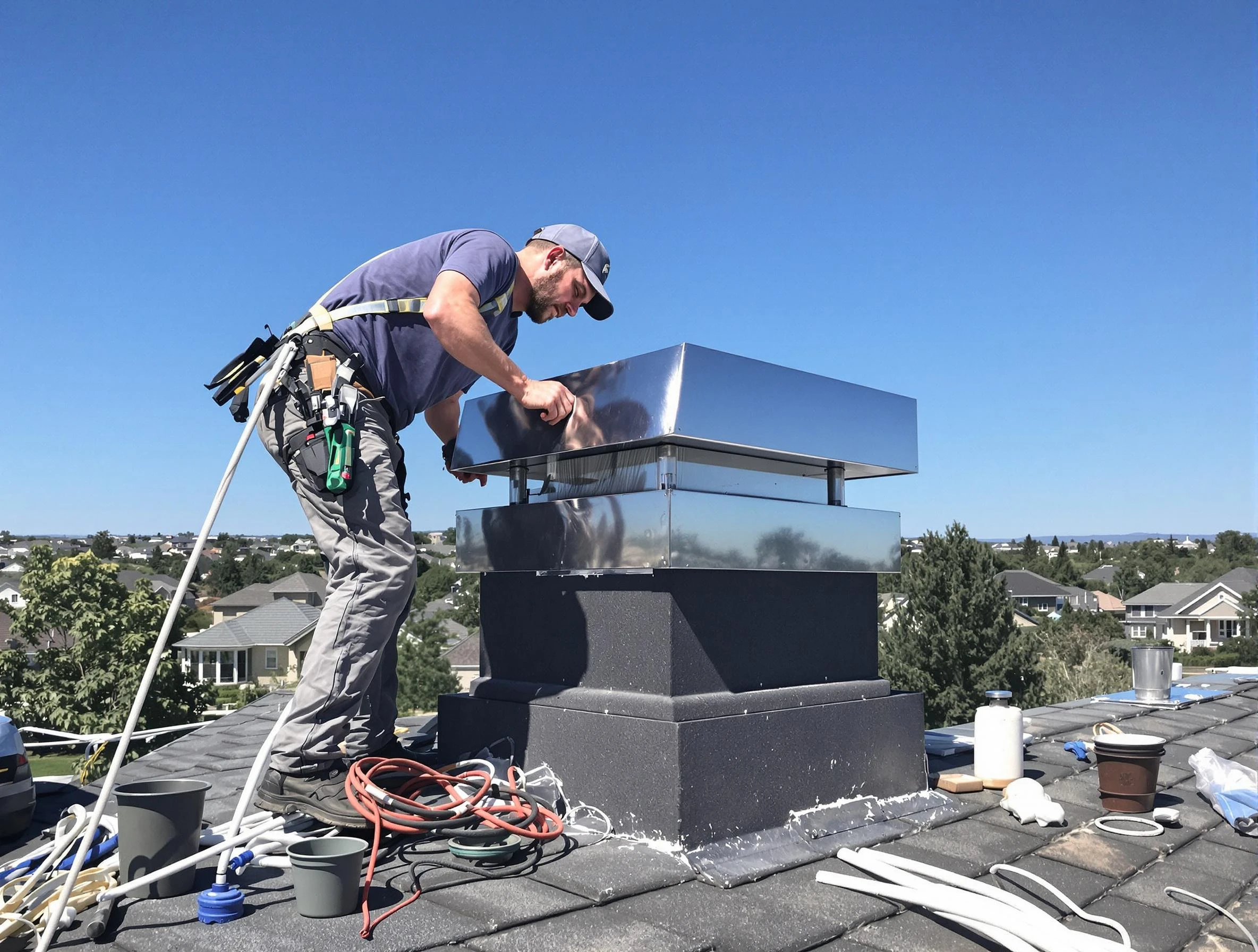 Chimney Cap Services in Broomfield