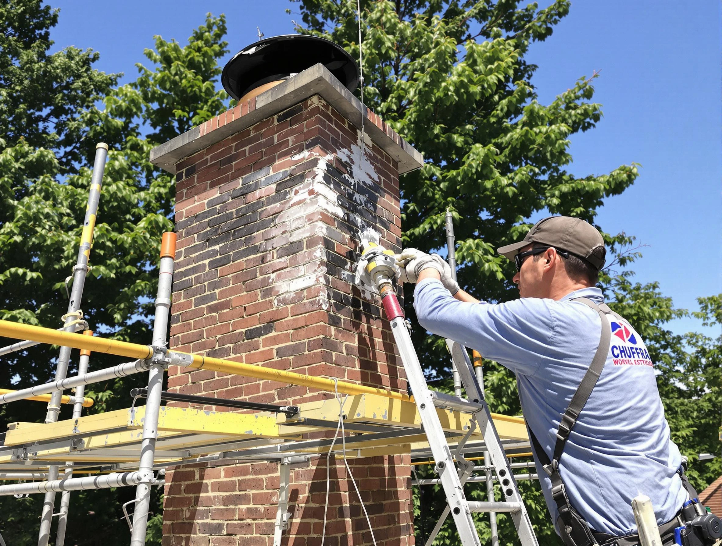 Structural chimney repair by Broomfield Chimney Sweep in Broomfield, CO